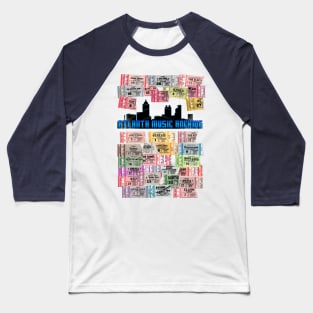 Atlanta Music Archive Stub Shirt Baseball T-Shirt